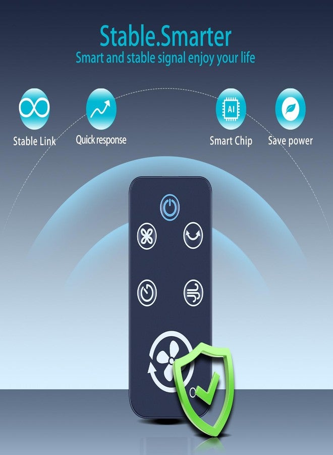 ZWP Replacement Remote Control for Omni Breeze Tower Fan SFY.22, for OmniBreeze 3333004 Tower Fan 100 cm / 40 inch Breeze DC2018 - Image 3